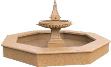 фонтан из камня